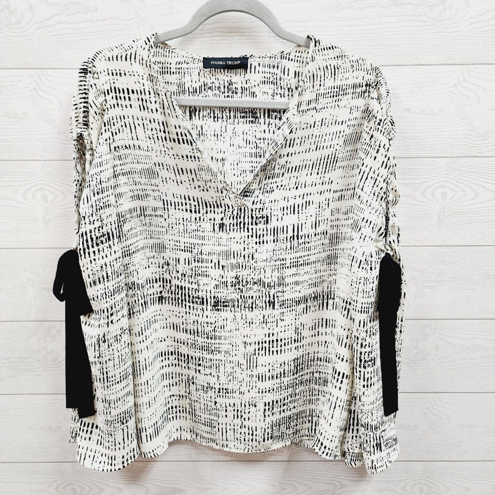 Ivanka Trump Cold Shoulder‎ Blouse